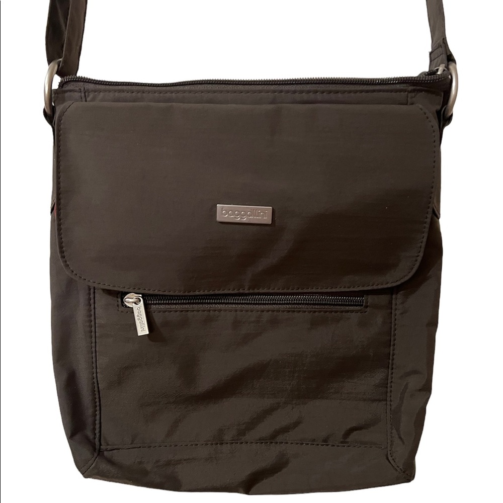 New Brown Baggallini Cross Body Purse